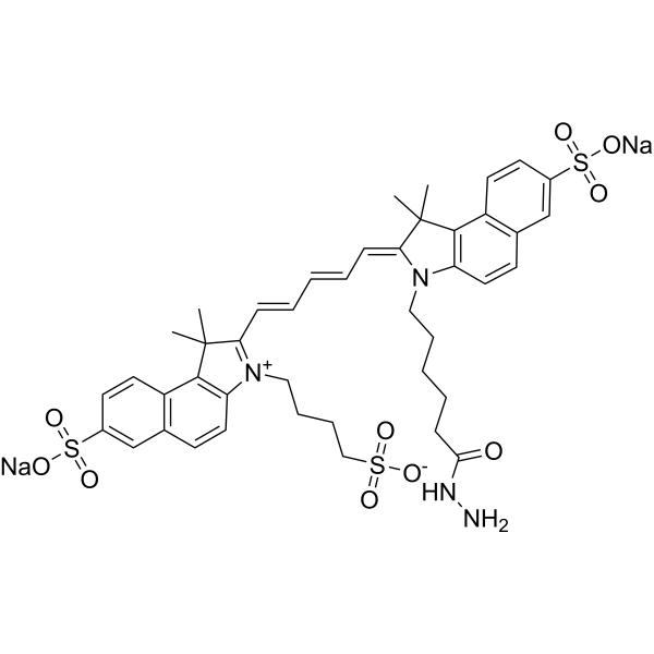 Sulfo Cy5.5-hydrazide sodium
